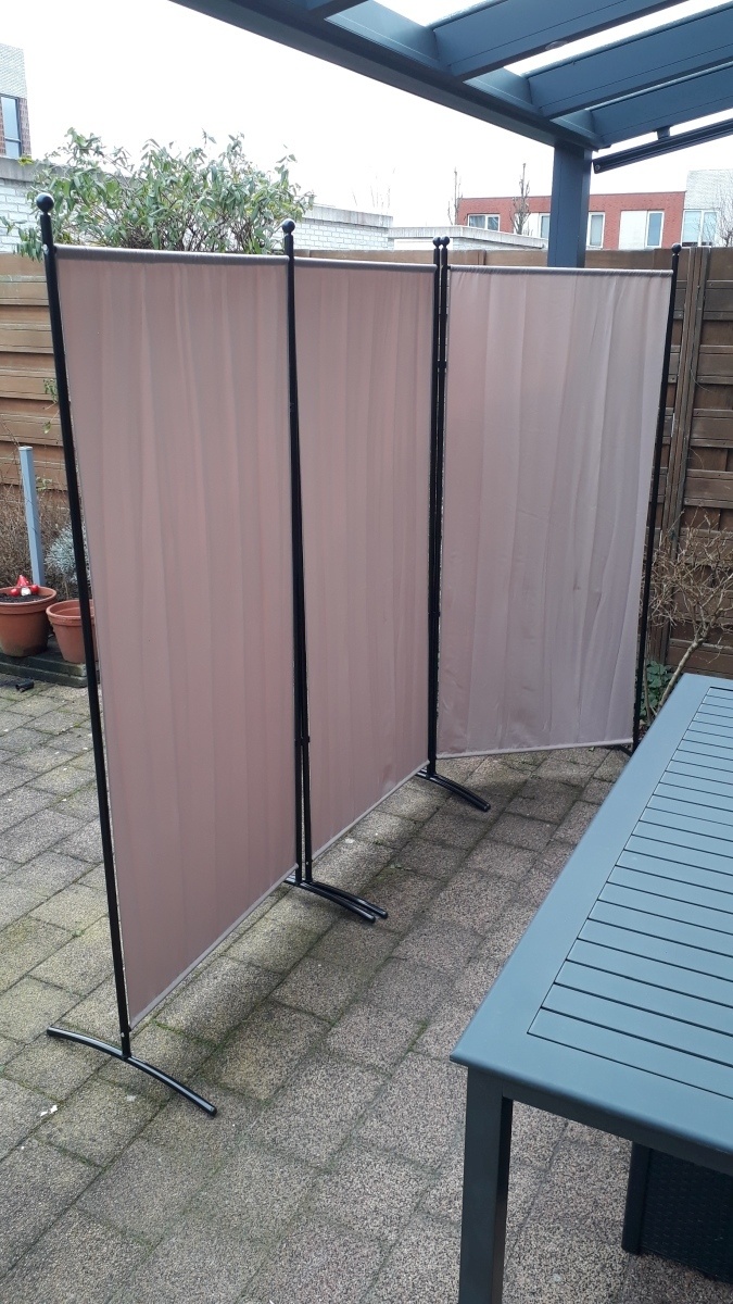 Scheidingswand Sand 3 Panelen