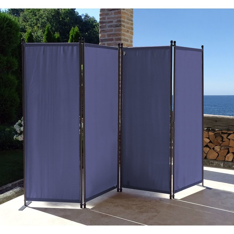 Kamerscherm Tuinscherm Blauw