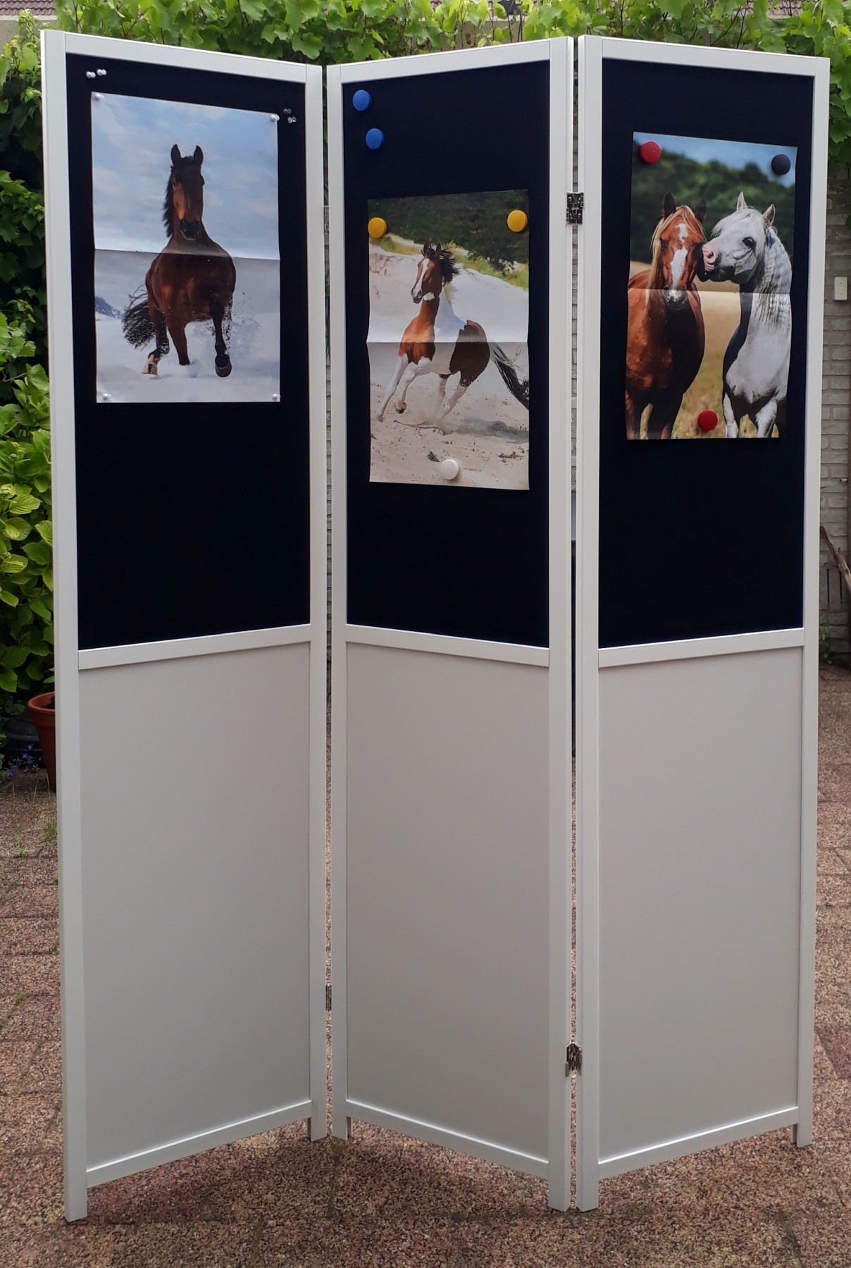 Kamerscherm Prikbord Solero