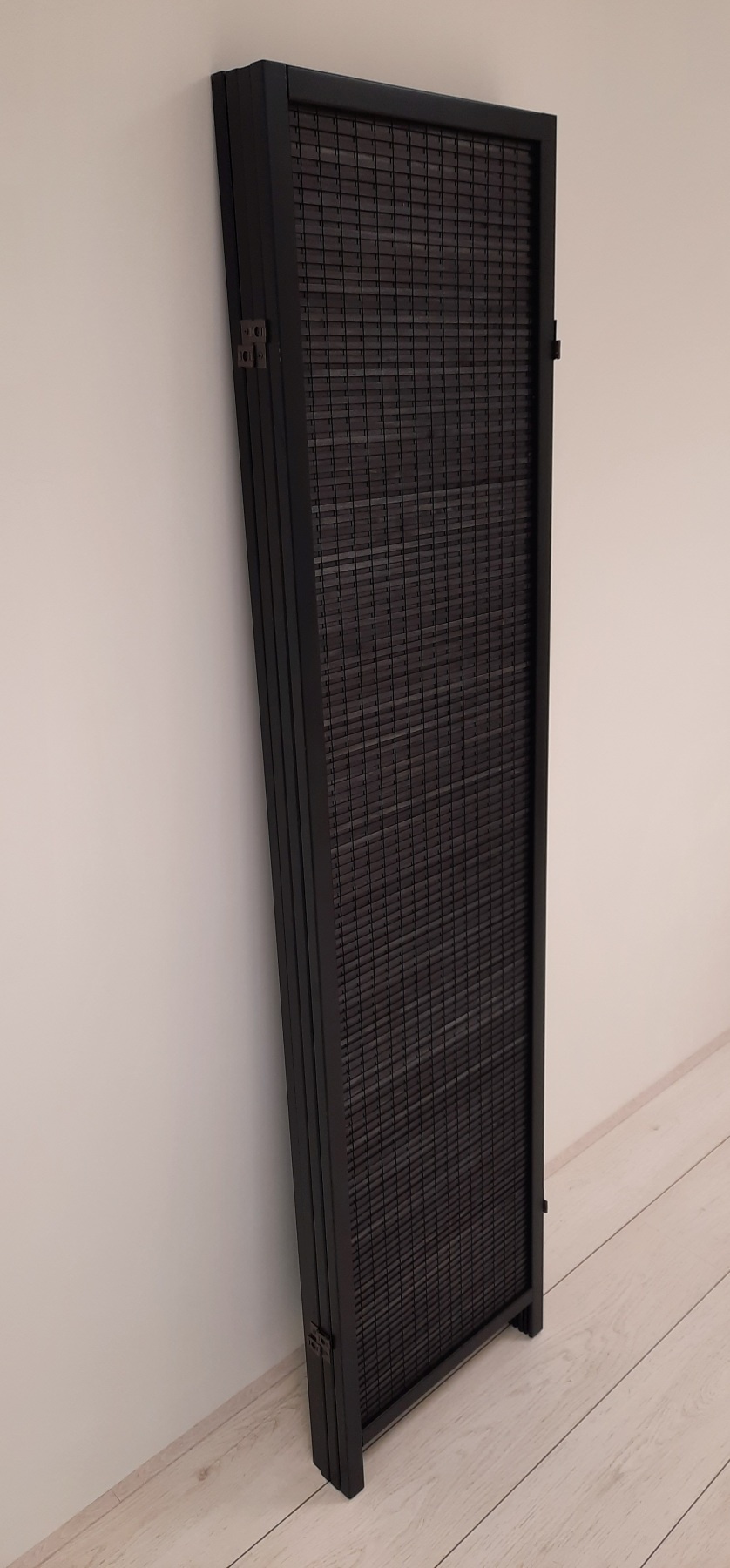 Zwart Kamerscherm 4 panelen