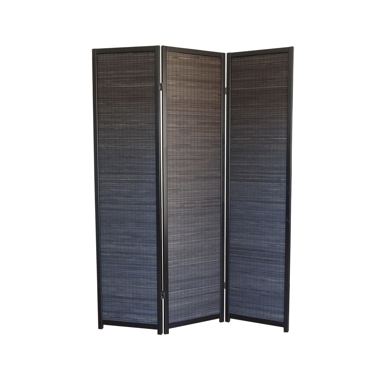 Zwart Kamerscherm 3 panelen