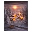 Kerst Canvas LED winters Landschap