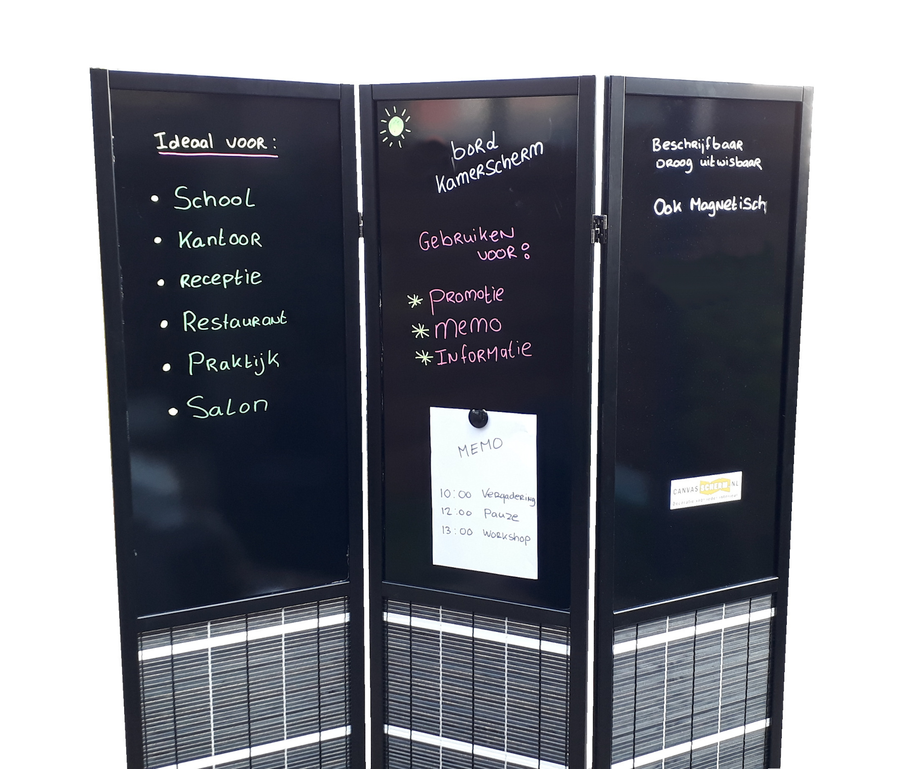 Kamerscherm Blackboard Barista