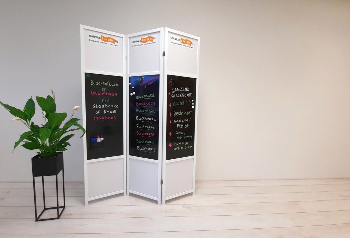 Kamerscherm Blackboard Bristol Canvasscherm.nl