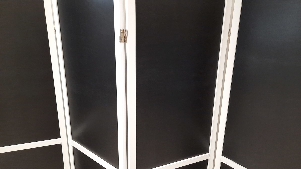 Kamerscherm Hout MDF 4 panelen