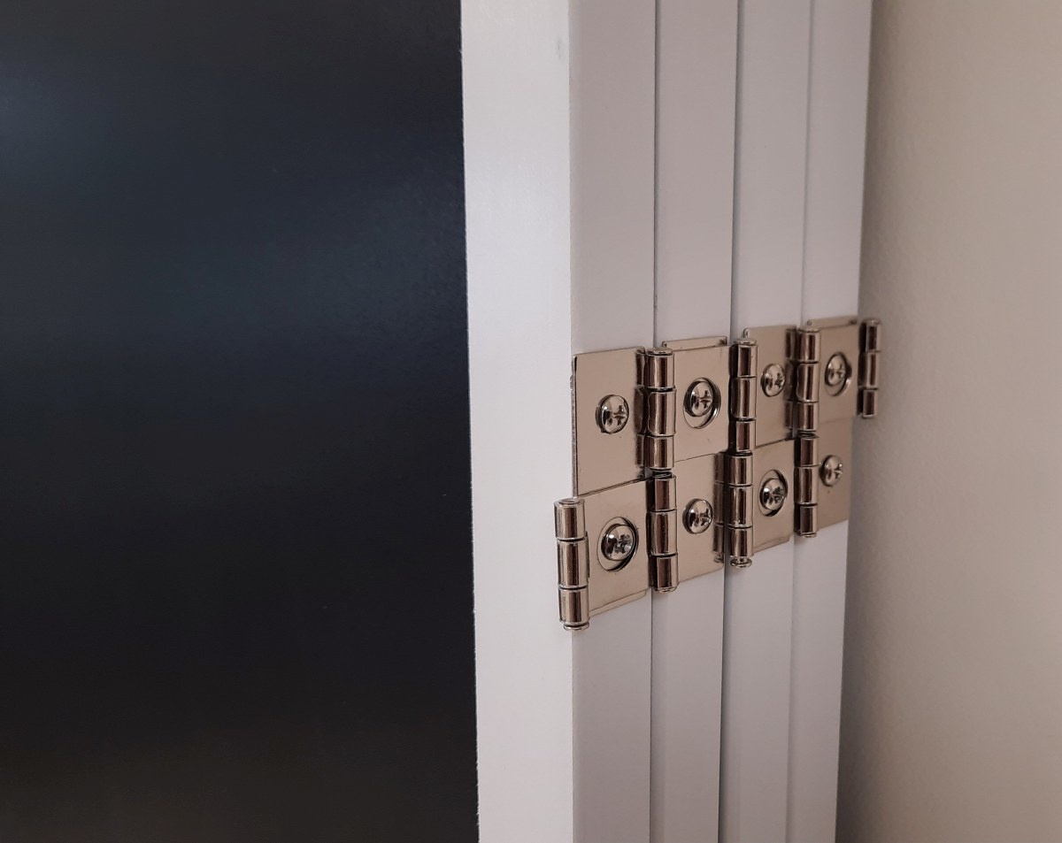 Kamerscherm Hout MDF 4 panelen