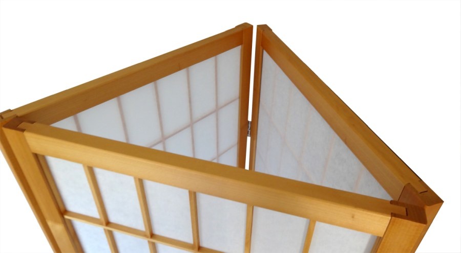 Shoji Kamerscherm Naturel 3 panelen