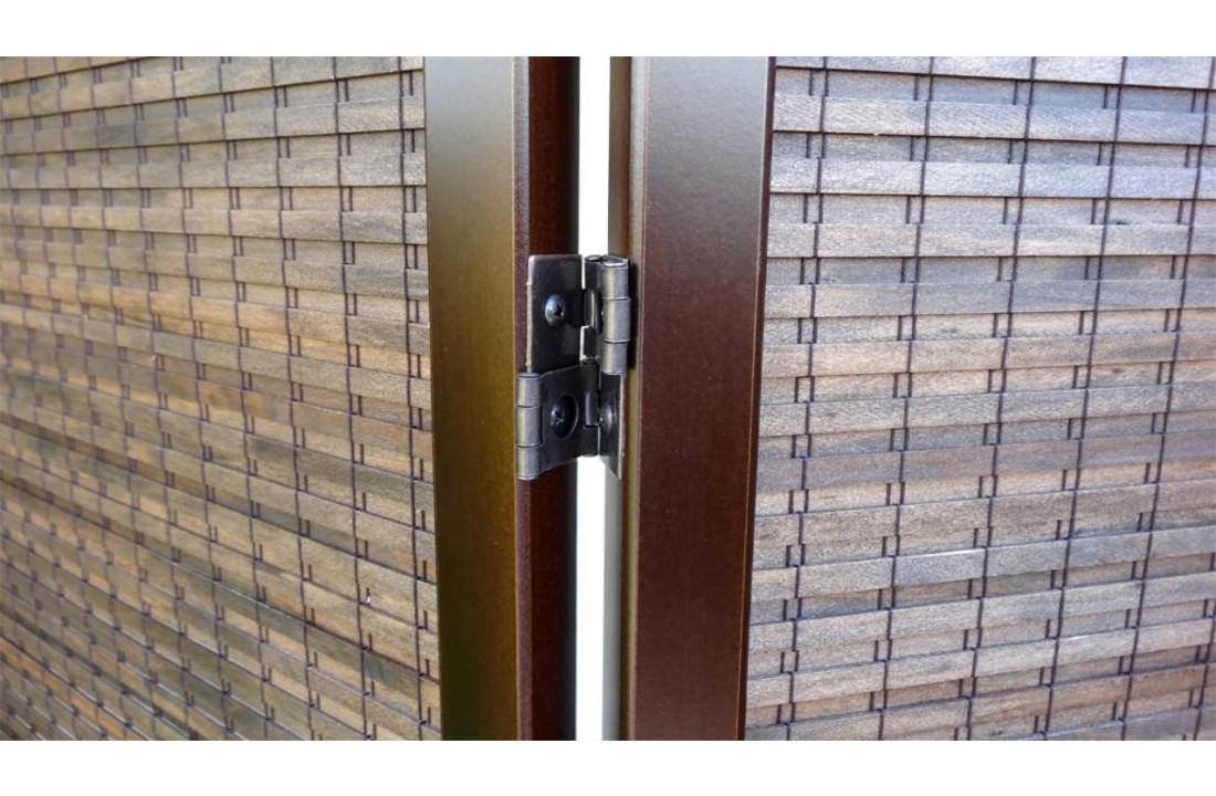 Kamerscherm Walnut 3 panelen