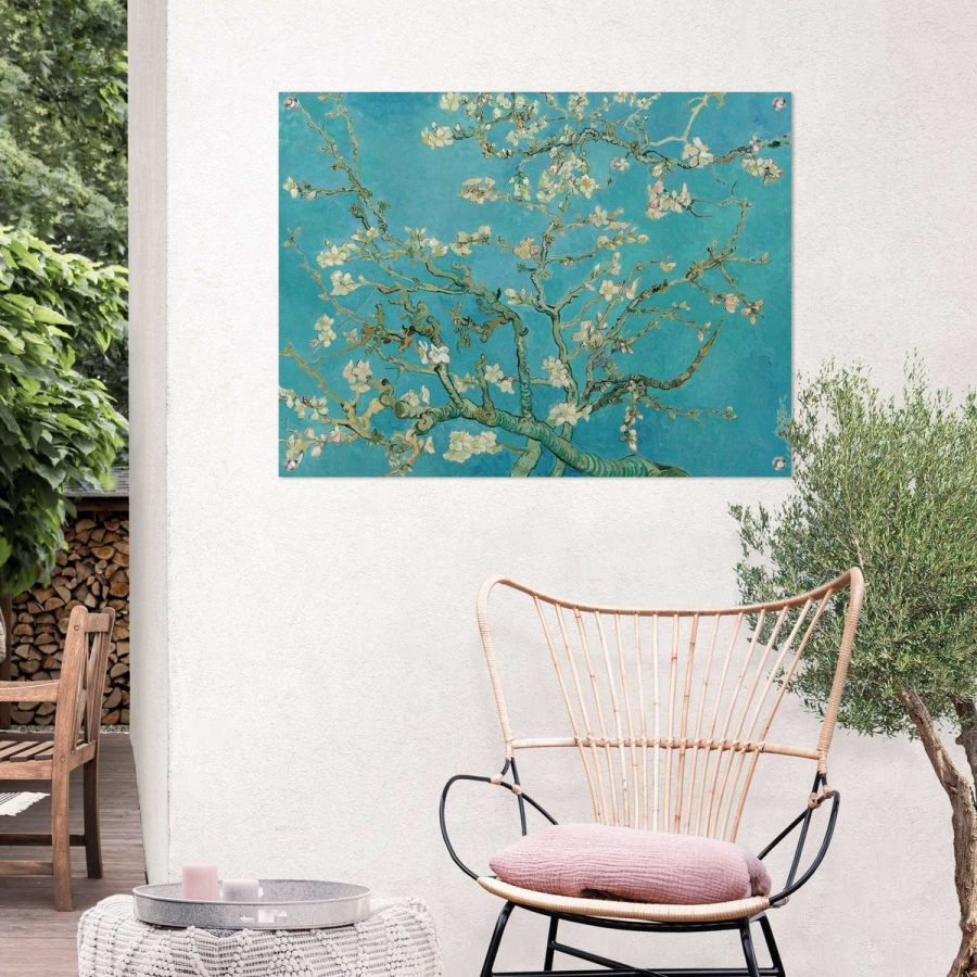 Tuindoek Vincent van Gogh Amandelbloesem 80x60