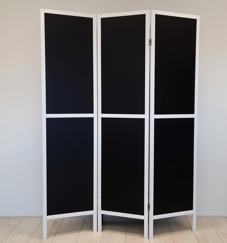 Kamerscherm Hout MDF 3 panelen