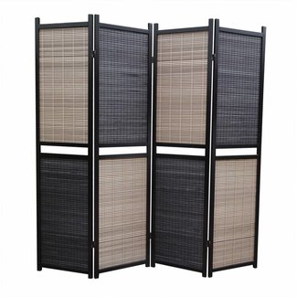 Canvasscherm Scheidingswand Flexibel 4 Panelen