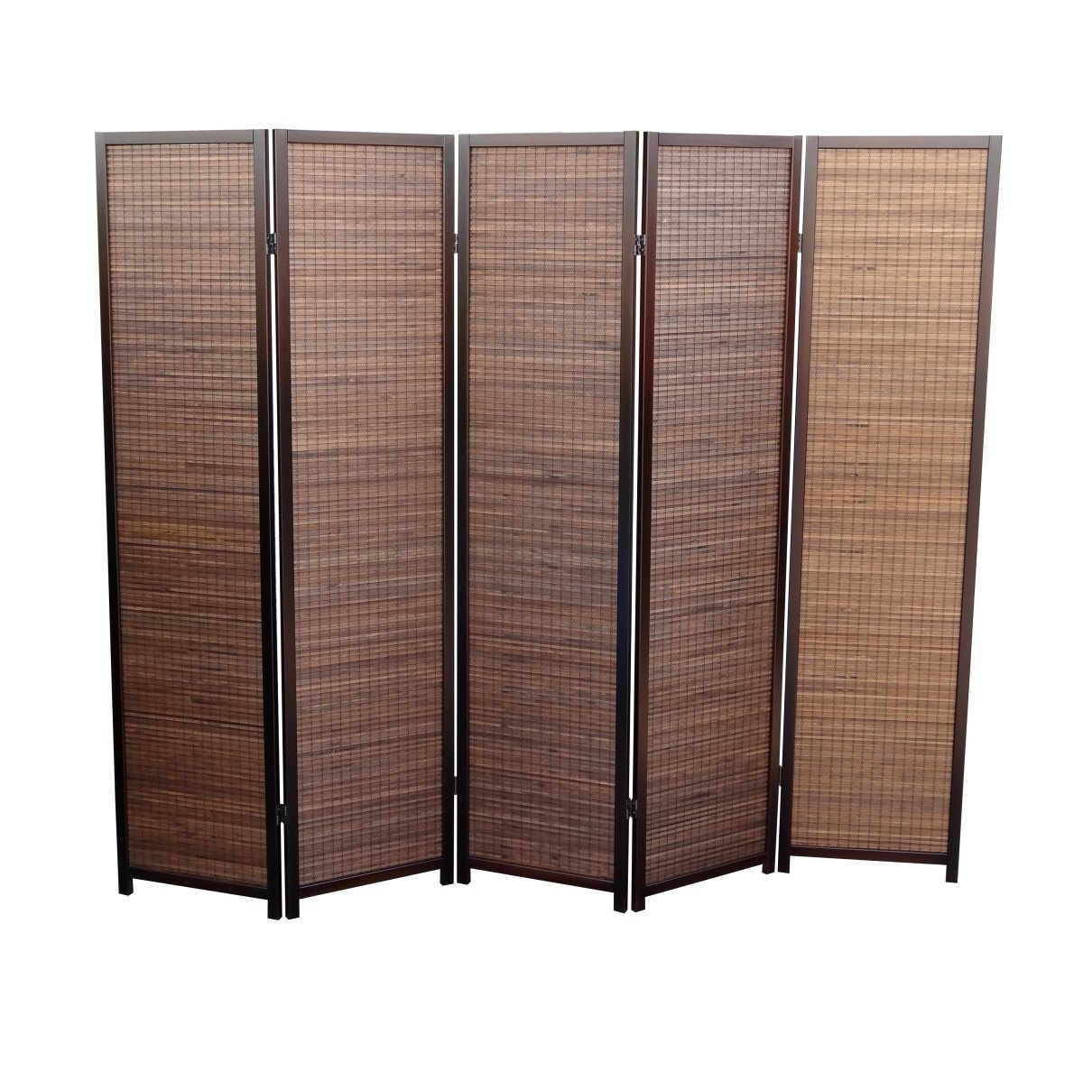 Kamerscherm Walnut 5 panelen