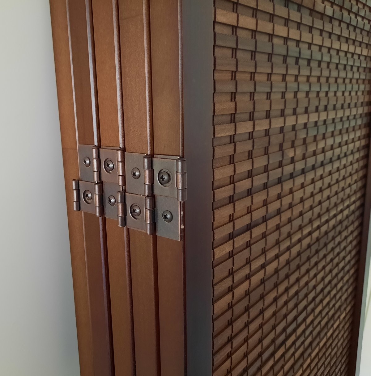 Kamerscherm Walnut 5 panelen