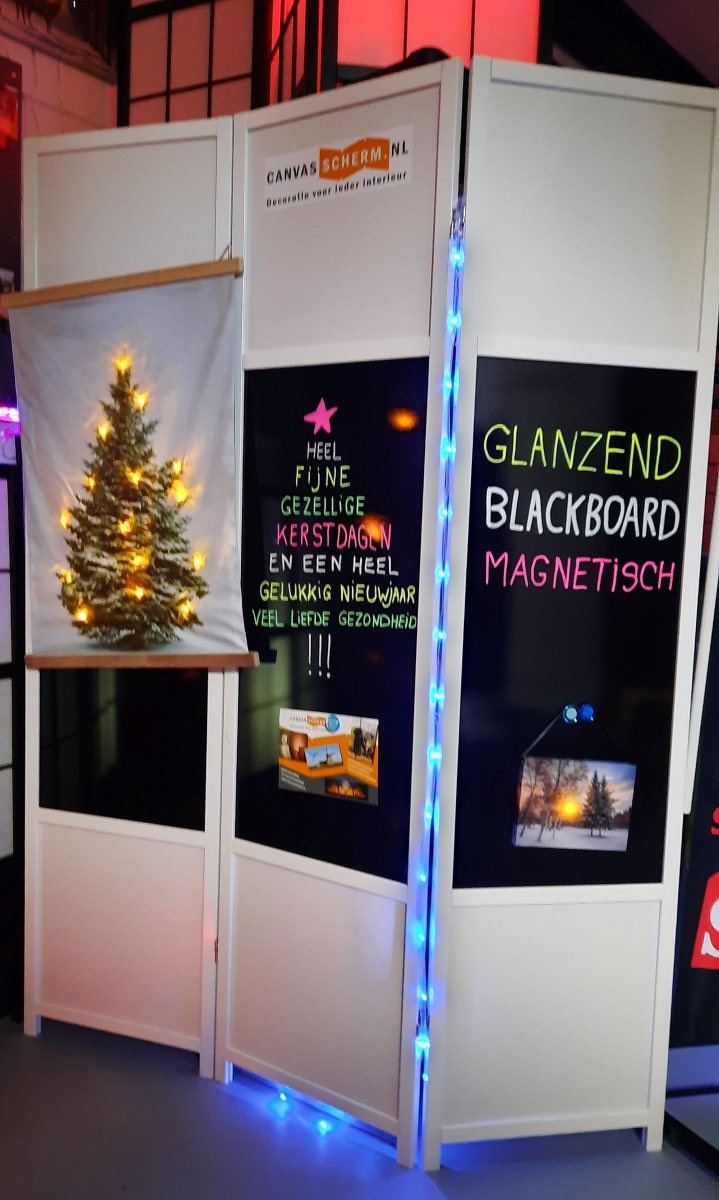 Kamerscherm Blackboard Bristol Canvasscherm.nl