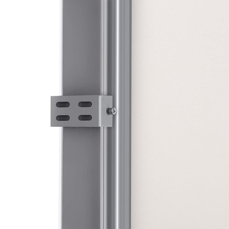 Uittrekbaar Windscherm Aluminium 180 x 350 Beige