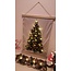 Kerstboom op Doek 52x70 LED Roze Deco