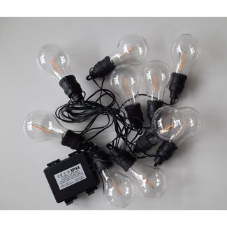 Anna's Collection Lichtslinger LED Retro 10 lampen op batterijen