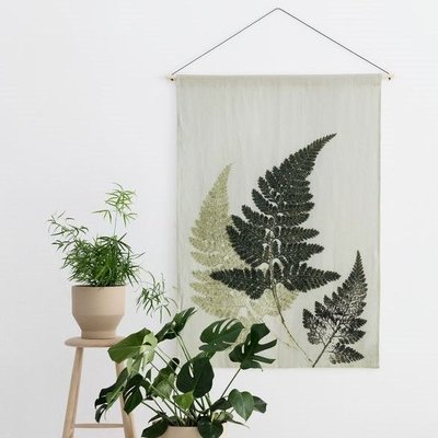 Pernille Folcarelli Pernille Folcarelli fern green wallhanging Pernille Folcarelli Pernille Folcarelli fern green wallhanging