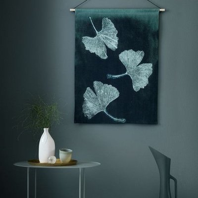 Pernille Folcarelli ginkgo jade green wallhanging Pernille Folcarelli ginkgo jade green wallhanging