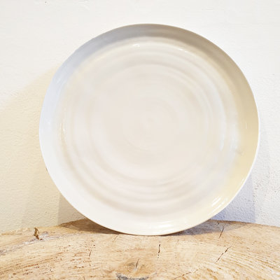 PTZE Porcelain studio PTZE groot rond bord 31 cm PTZE Porcelain studio PTZE groot rond bord 31 cm