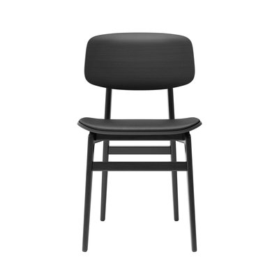 NY11 dining chair, premium leather black NY11 dining chair, premium leather black