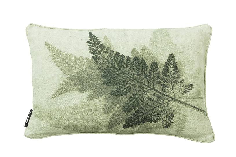 small green cushions