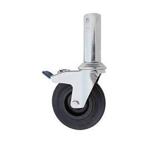 WEEKDEAL: Set van 4 kamersteigerwielen 150 mm