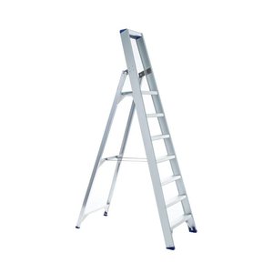 Eurostairs Eurostairs Bordestrap enkel 7 treden (max. 3,55 m werkhoogte) Eurostairs Bordestrap enkel 7 treden (max. 3,55 m werkhoogte)