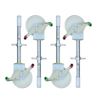 Euroscaffold Aanhanger + Rolsteiger Professional 135 x 250 x 7,2m werkhoogte incl. dubbele voorloopleuning Euroscaffold Aanhanger + Rolsteiger Professional 135 x 250 x 7,2m werkhoogte incl. dubbele voorloopleuning