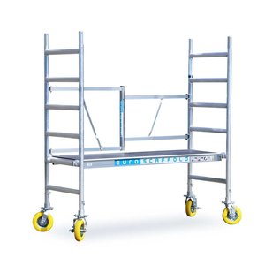 Euroscaffold Tuinsteiger 75x190x3m inclusief tuinsteigerwielen Tuinsteiger 75x190x3m inclusief tuinsteigerwielen