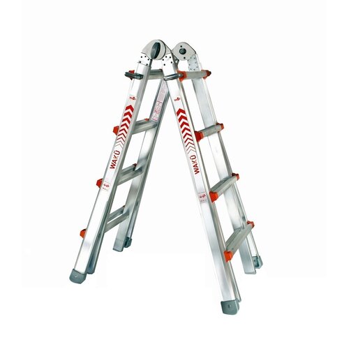 WAKU Ladders Waku Multifunctionele Ladder 4x5