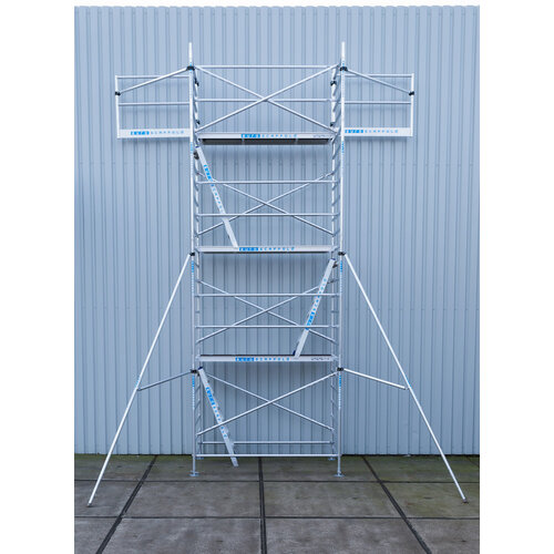 Platform steigertrap 7 treden Eurostairs Platform steigertrap 7 treden