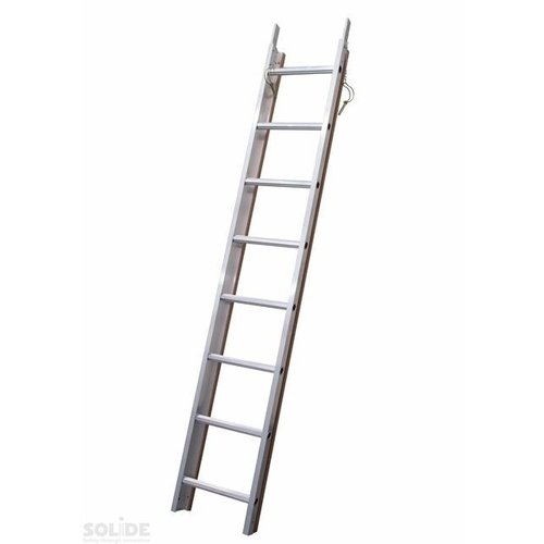 Dakladder 3m 1x 12 treden Solide Dakladder 3m 1x 12 treden