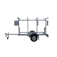 Euroscaffold Steigeraanhanger + Rolsteiger Original 135 x 305 x 12,2 meter werkhoogte