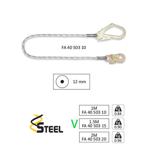 Standaard harnas steiger set met 1 haak Kratos Standaard harnas steiger set met 1 haak