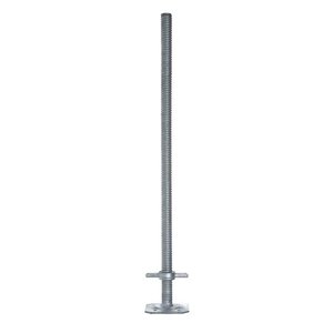 Euroscaffold Euroscaffold Voetplaat met stalen spindel 100 cm Euroscaffold Voetplaat met stalen spindel 100 cm