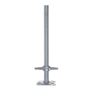 Euroscaffold Euroscaffold Voetplaat met stalen spindel 60 cm Euroscaffold Voetplaat met stalen spindel 60 cm