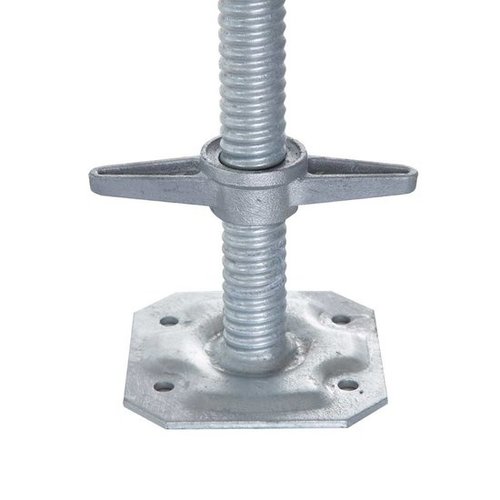 Euroscaffold Euroscaffold Voetplaat met stalen spindel 60 cm