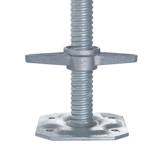 Euroscaffold Euroscaffold Voetplaat met stalen spindel 60 cm