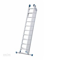 Solide 4-delige ladder 4 x 10