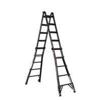 Altrex Vouwladder Little Giant 4x4 Black Pro Leveler