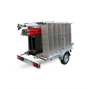 MAANDDEAL: MEGA DEAL: Steigeraanhanger RS42 Basic 135 x 245 x 8.2 werkhoogte