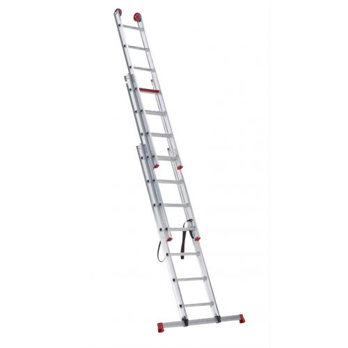 indruk vandaag Koningin Altrex All Round driedelige ladder ongecoat 3x7 treden - Steigerdeals