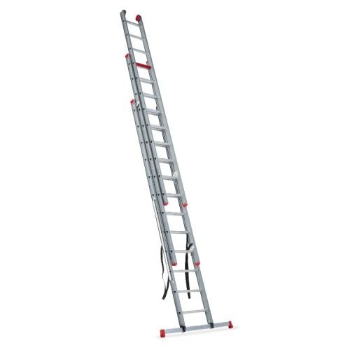 Oxideren Inwoner lineair Altrex Atlantis driedubbele ladder gecoat 3x12 - Steigerdeals