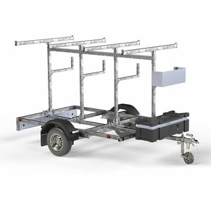 Euroscaffold MAANDDEAL: Steigeraanhanger 2,5 meter