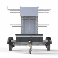 Euroscaffold Steigeraanhanger 2,5 meter - Afsluitbaar