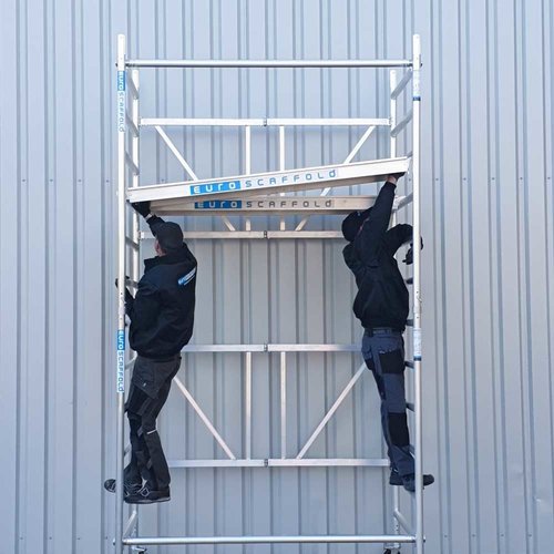 Euroscaffold Kamersteiger Combi 135x190x4,7m werkhoogte