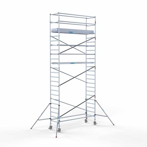 Euroscaffold Steigeraanhanger + Rolsteiger Original 90 x 305 x 8,2 meter werkhoogte