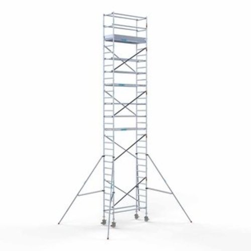 Steigeraanhanger + Rolsteiger Original 75 x 190 x 10,2 meter werkhoogte Euroscaffold Steigeraanhanger + Rolsteiger Original 75 x 190 x 10,2 meter werkhoogte