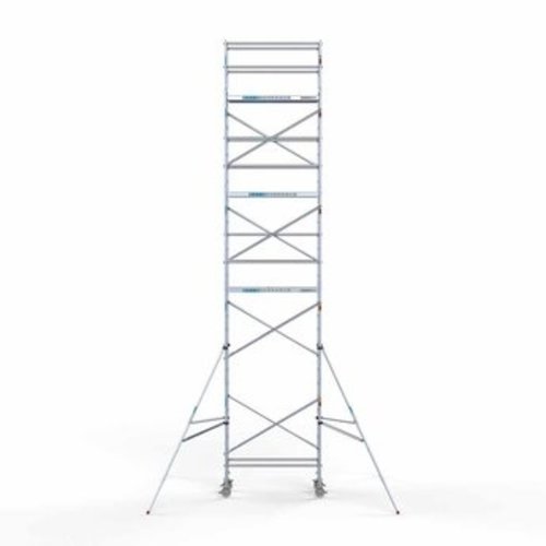 Steigeraanhanger + Rolsteiger Original 75 x 190 x 10,2 meter werkhoogte Euroscaffold Steigeraanhanger + Rolsteiger Original 75 x 190 x 10,2 meter werkhoogte